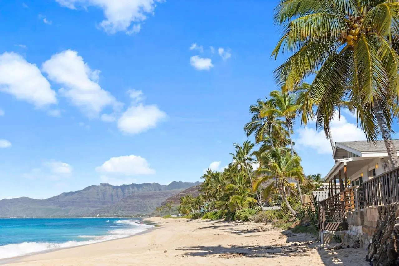 Tatil Evi Spacious Beachfront In Oahu Waianae