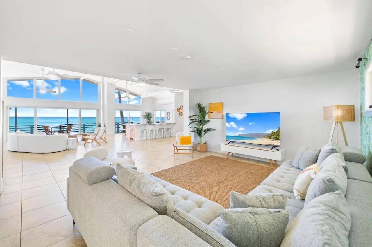 Tatil Evi Spacious Beachfront In Oahu Waianae