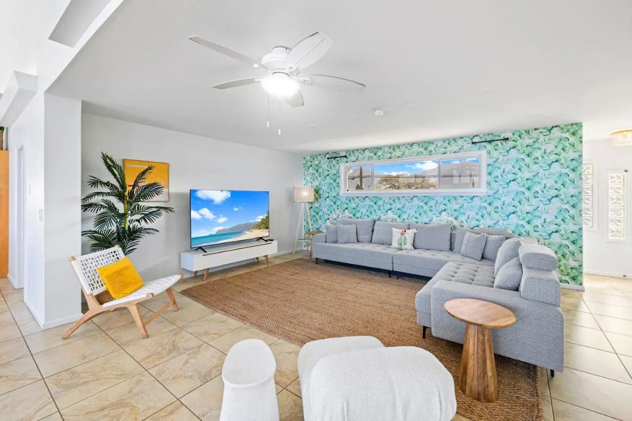 Tatil Evi Spacious Beachfront In Oahu Waianae