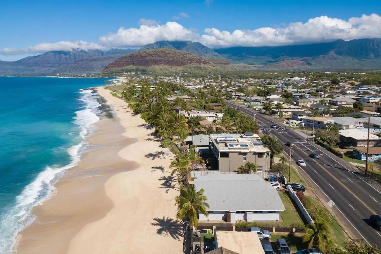Spacious Beachfront In Oahu Waianae Hébergement de vacances